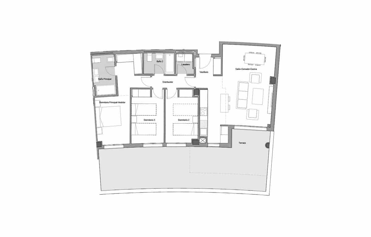 2 quarto Apartamento para venda em Estepona com piscina garagem - 470 000 € (Ref: 7233731)
