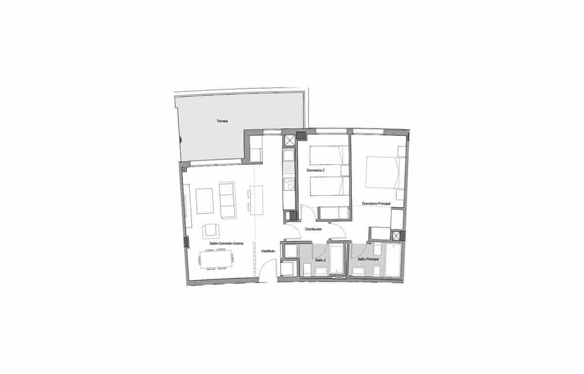 2 quarto Apartamento para venda em Estepona com piscina garagem - 470 000 € (Ref: 7233731)