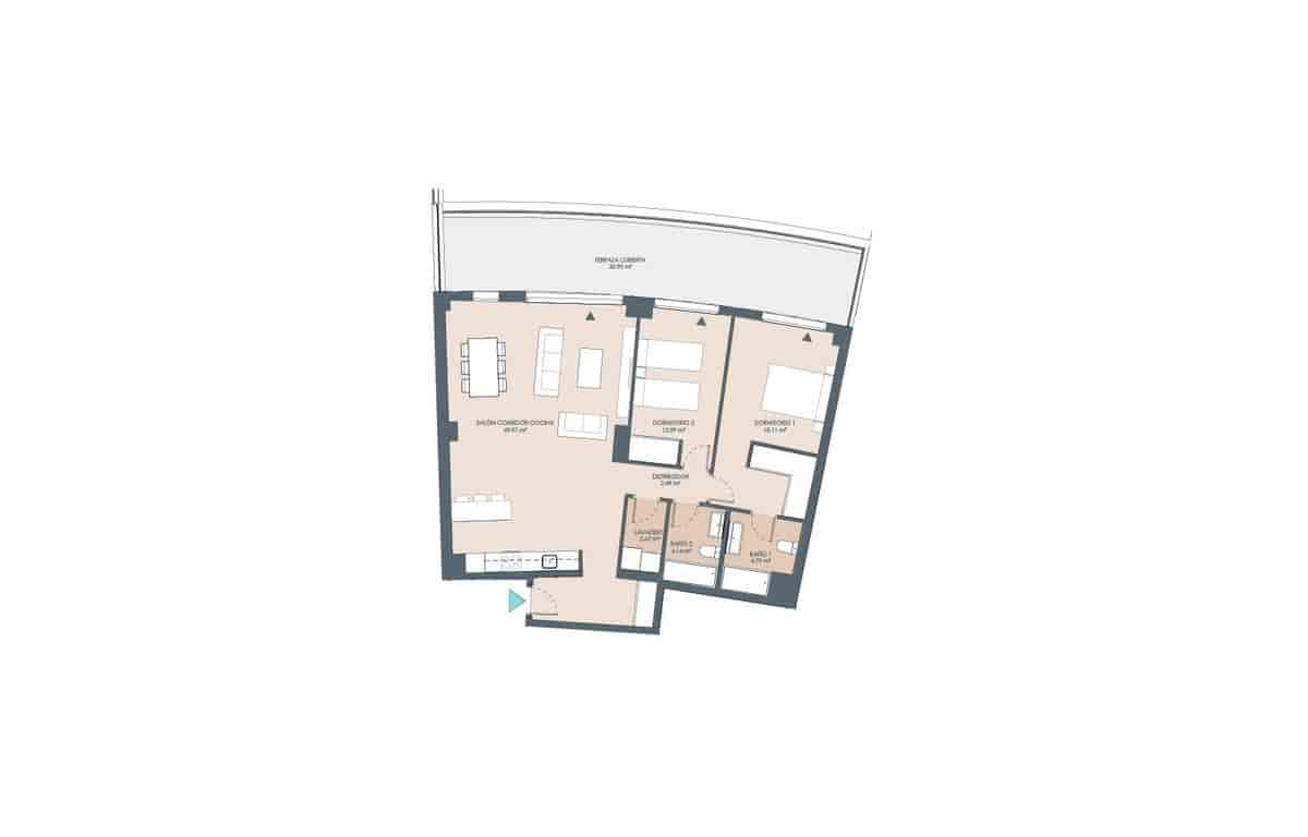 2 bedroom Penthouse for sale in New Golden Mile with pool garage - € 445,000 (Ref: 7285280)