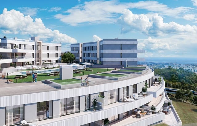 2 sypialnia Apartament na sprzedaż w Selwo, Estepona z basenem garażem - 420 000 € (Ref: 7285280)