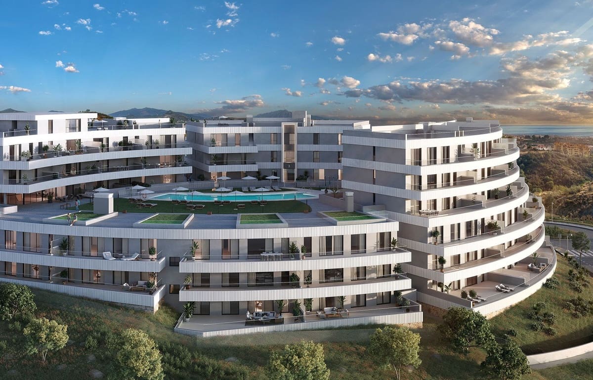 2 sovrum Lägenhet till salu i New Golden Mile med pool garage - 420 000 € (Ref: 7285280)