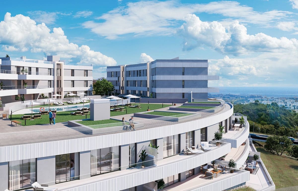 2 sovrum Lägenhet till salu i New Golden Mile med pool garage - 420 000 € (Ref: 7285280)