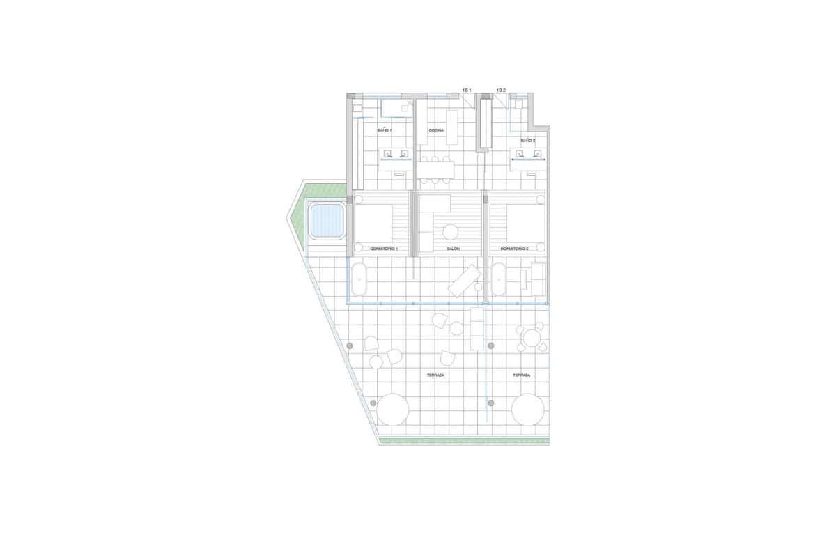 2 chambre Penthouse à vendre à Benalmadena avec piscine garage - 2 530 000 € (Ref: 7290525)