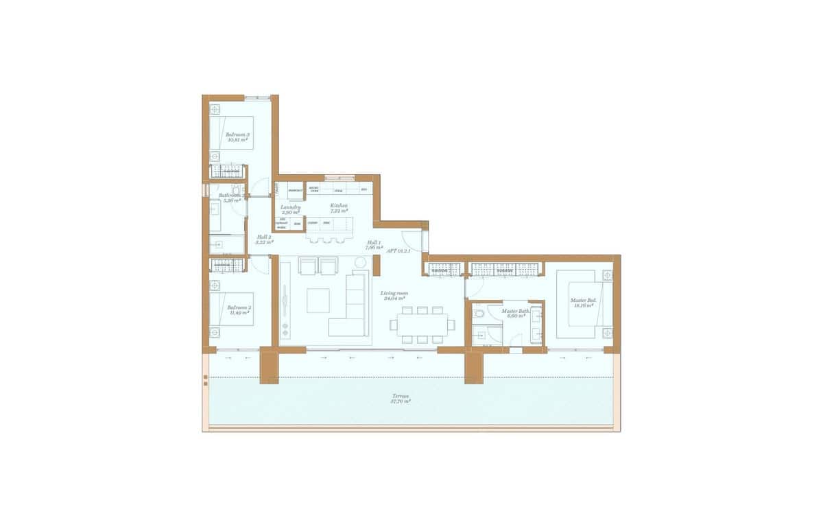 2 quarto Penthouse para venda em Marbella com piscina garagem - 830 000 € (Ref: 7507229)