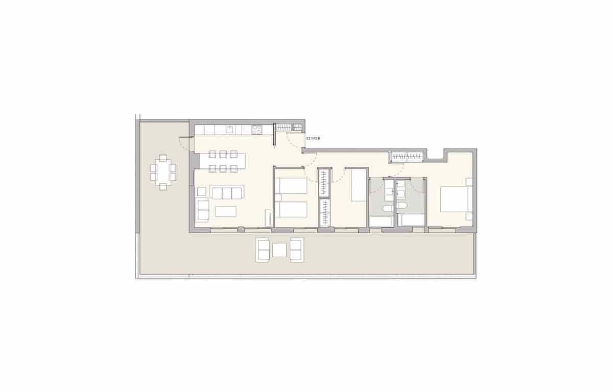 Apartamento Playa de 3 habitaciones en Bahia de Casares en venta con piscina garaje - 415.000 € (Ref: 7520573)