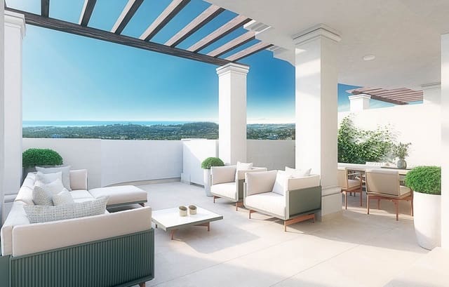 Ático de 2 habitaciones en Nueva Andalucia, Marbella en venta con piscina garaje - 571.500 € (Ref: 7550967)
