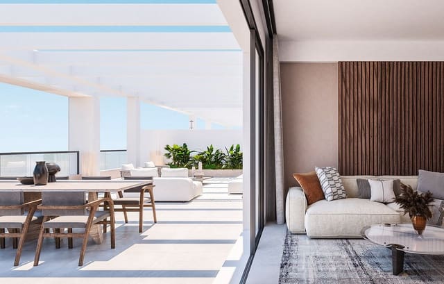 2 chambre Penthouse à vendre à La Cala Hills, Mijas avec piscine garage - 516 450 € (Ref: 7618694)