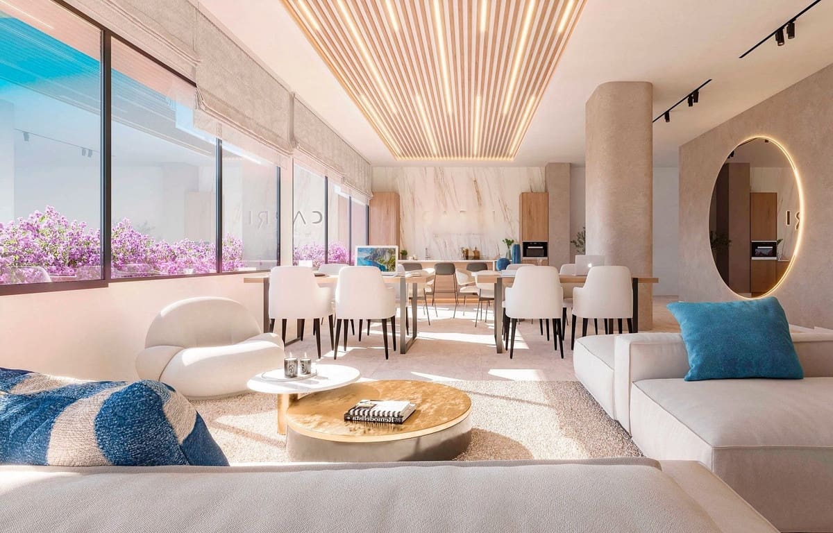 3 makuuhuone Kattohuoneisto myytävänä paikassa New Golden Mile mukana uima-altaan 
autotalli - 619 000 € (Ref: 7629490)