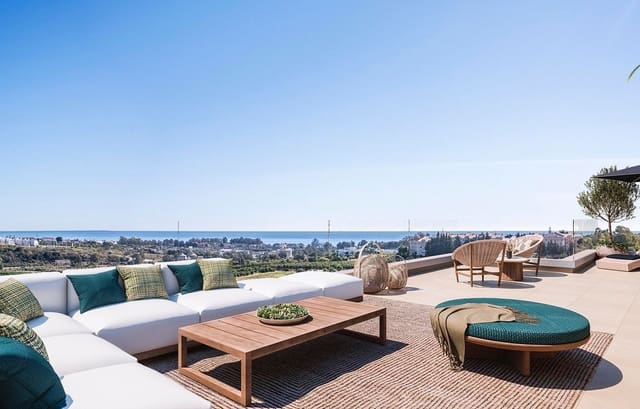 3 chambre Penthouse à vendre à Selwo, Estepona avec piscine garage - 619 000 € (Ref: 7629490)
