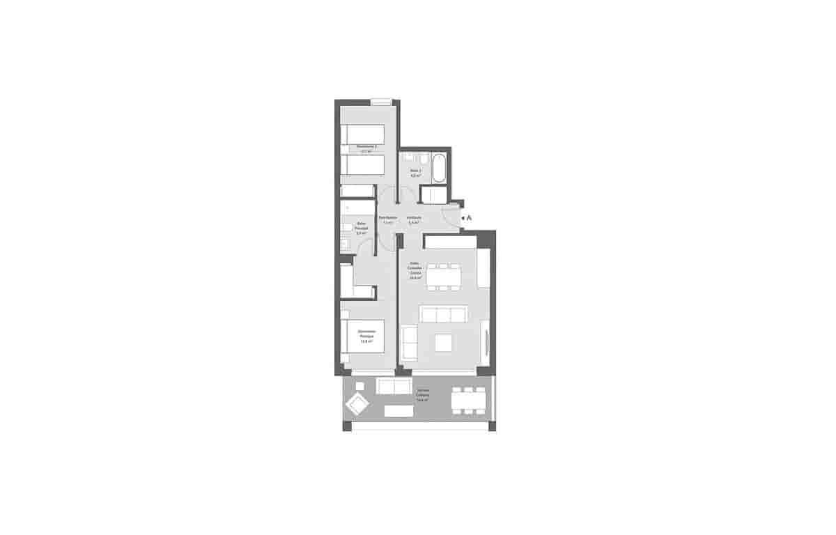 3 bedroom Penthouse for sale in Cancelada with pool garage - € 494,900 (Ref: 7646627)