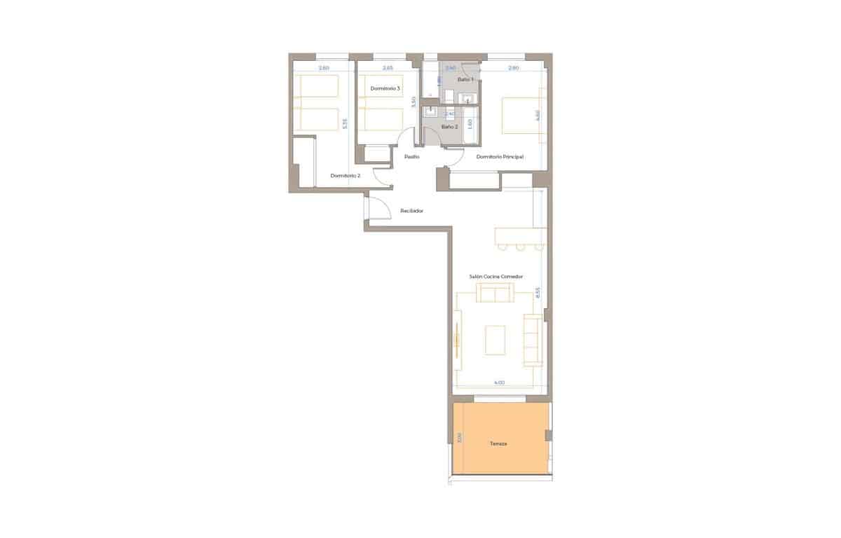 2 bedroom Beach Apartment for sale in La Cala de Mijas with pool garage - € 412,100 (Ref: 7677579)