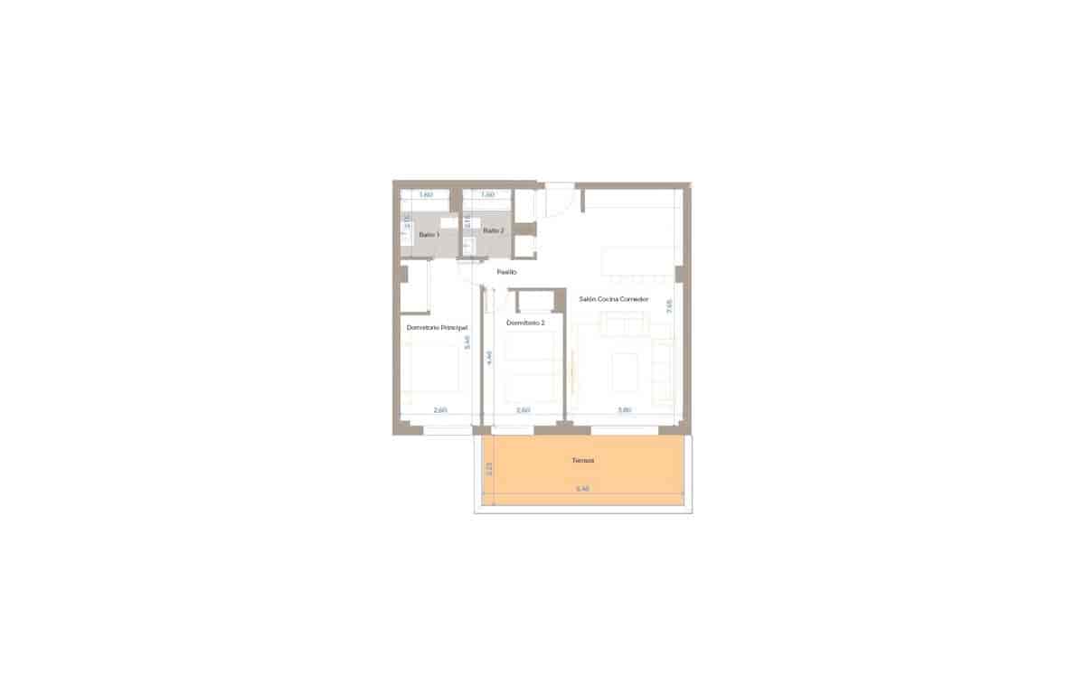 2 bedroom Beach Apartment for sale in La Cala de Mijas with pool garage - € 430,700 (Ref: 7677579)
