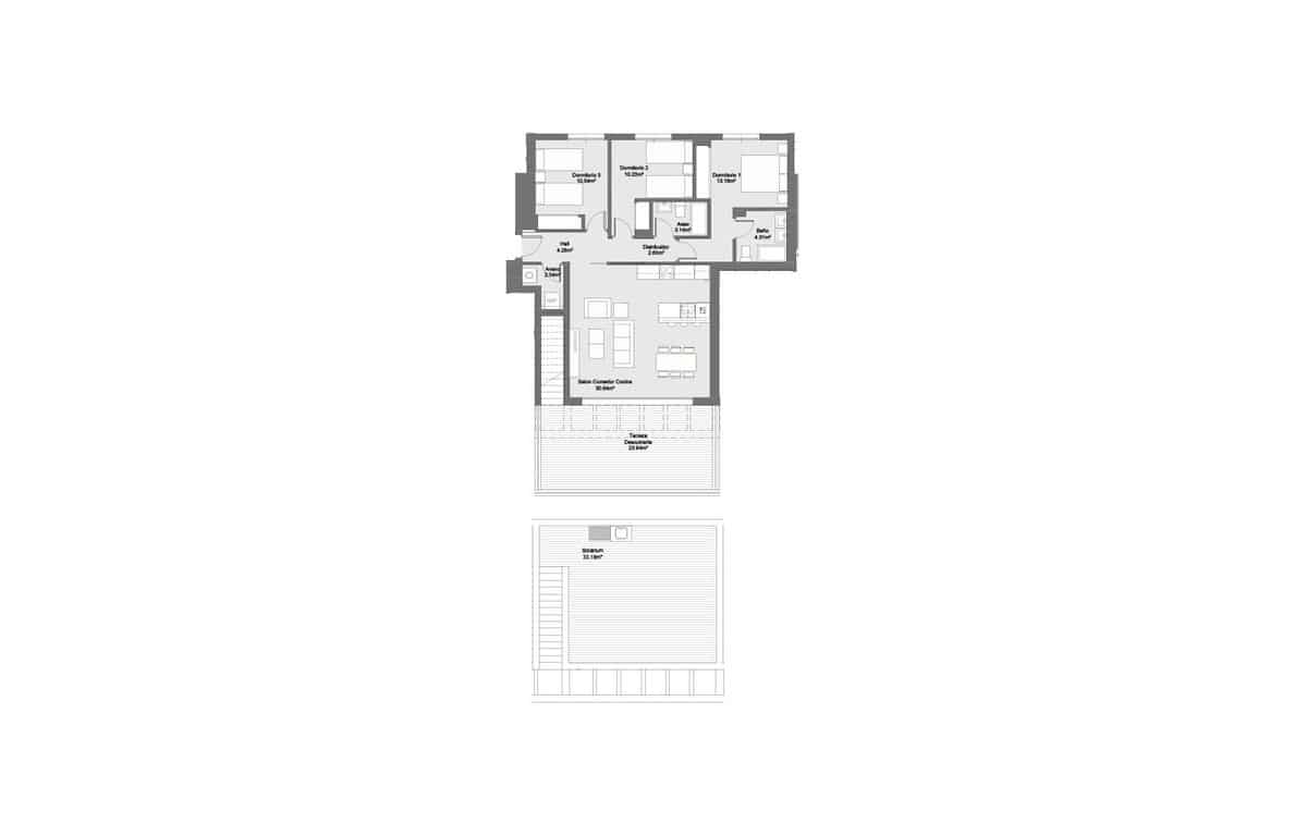 2 soverom Leilighet til salgs i Torremolinos med svømmebasseng garasje - € 645 000 (Ref: 7727594)