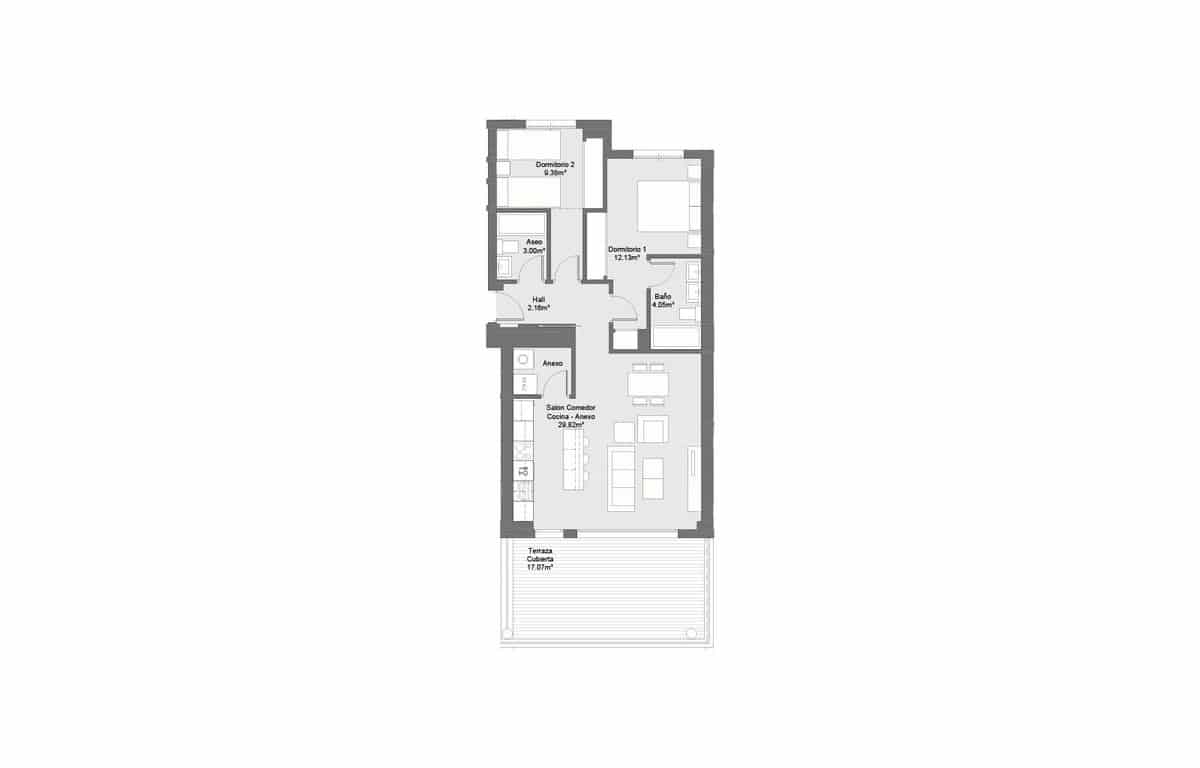 2 soverom Leilighet til salgs i Torremolinos med svømmebasseng garasje - € 645 000 (Ref: 7727594)