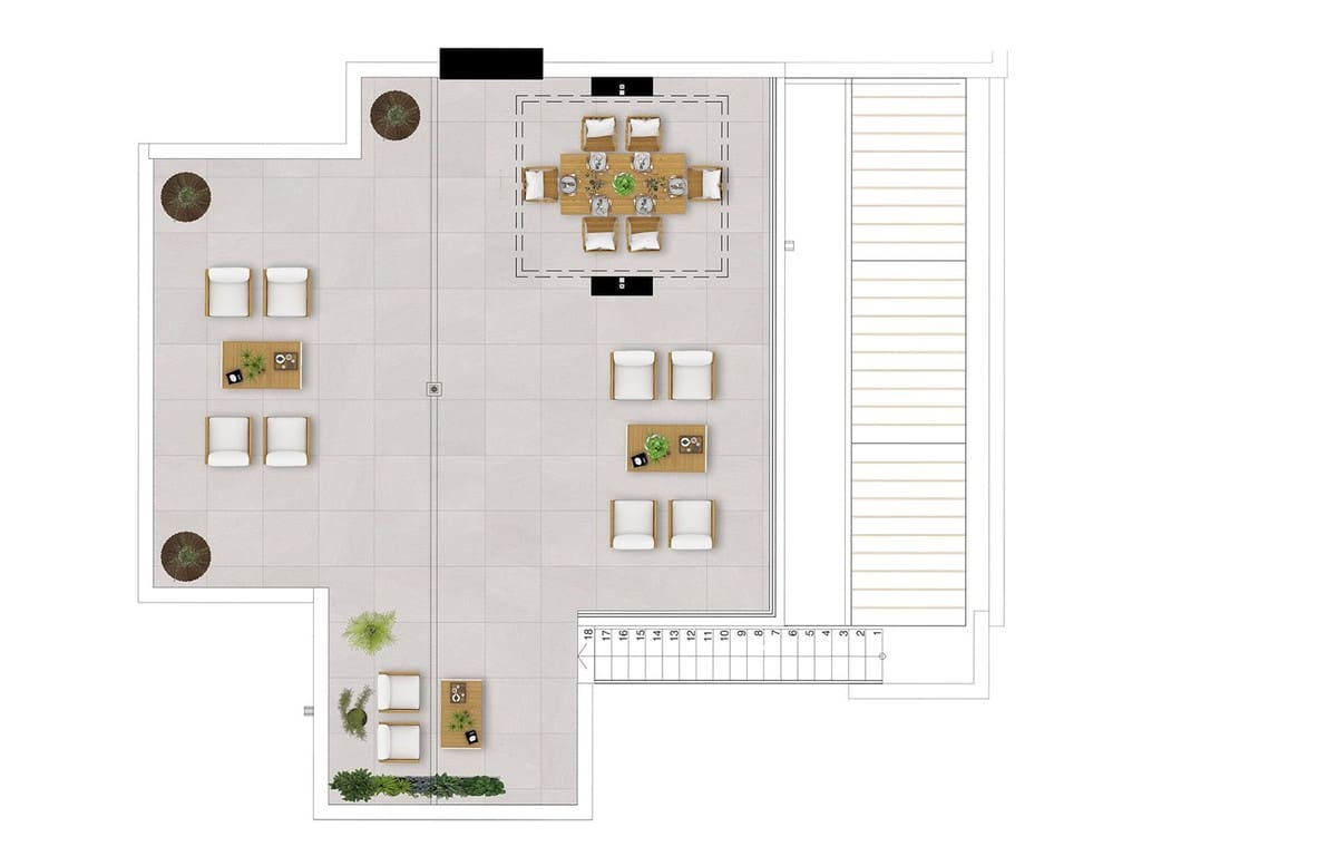 3 soveværelse Penthouse til salg i Istan med swimmingpool garage - € 580.000 (Ref: 7770945)