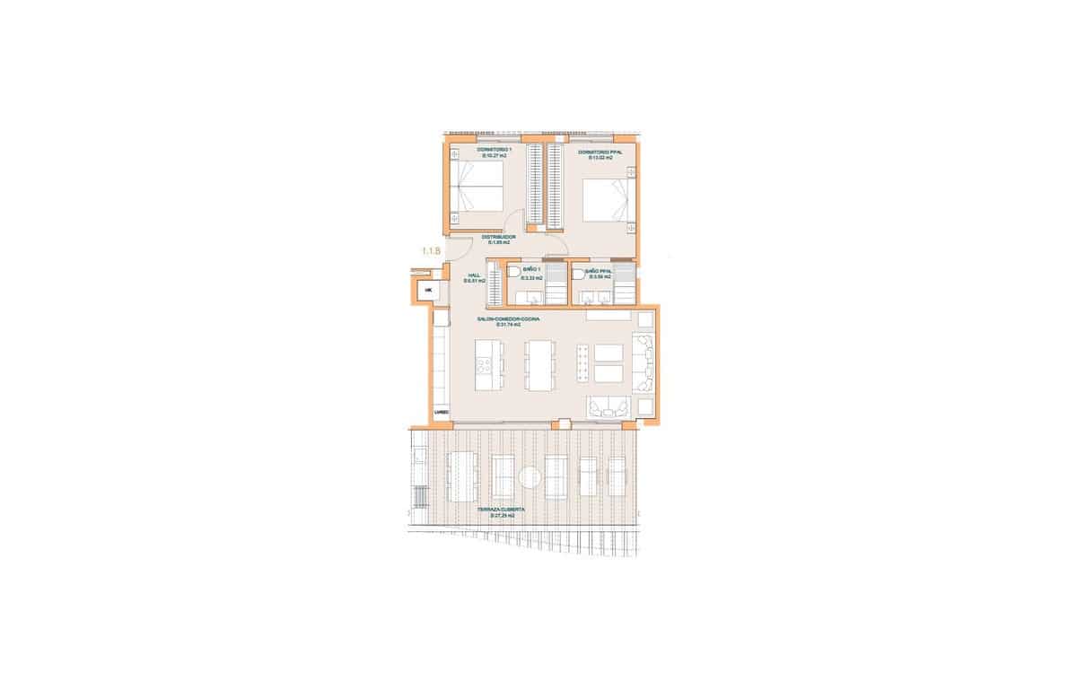 2 bedroom Penthouse for sale in Fuengirola with pool garage - € 1,050,000 (Ref: 7787102)