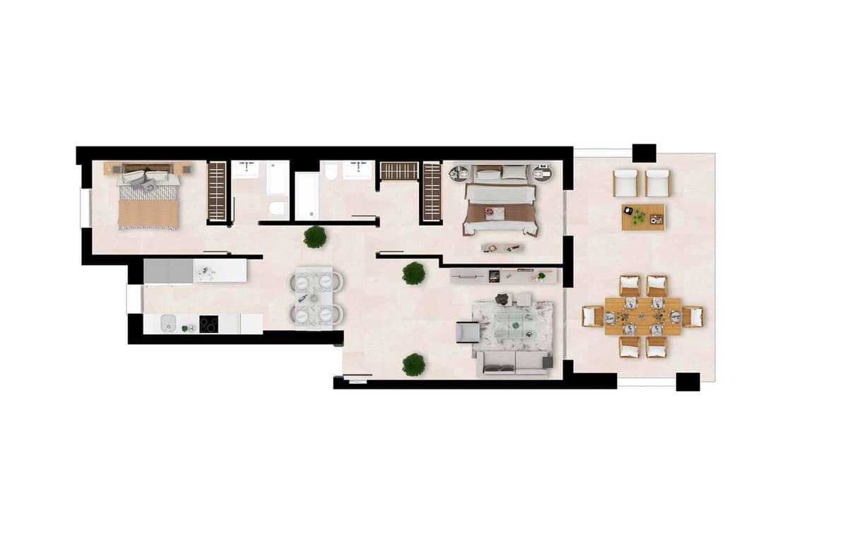 3 soveværelse Lejlighed til salg i Estepona med swimmingpool garage - € 438.000 (Ref: 7787106)