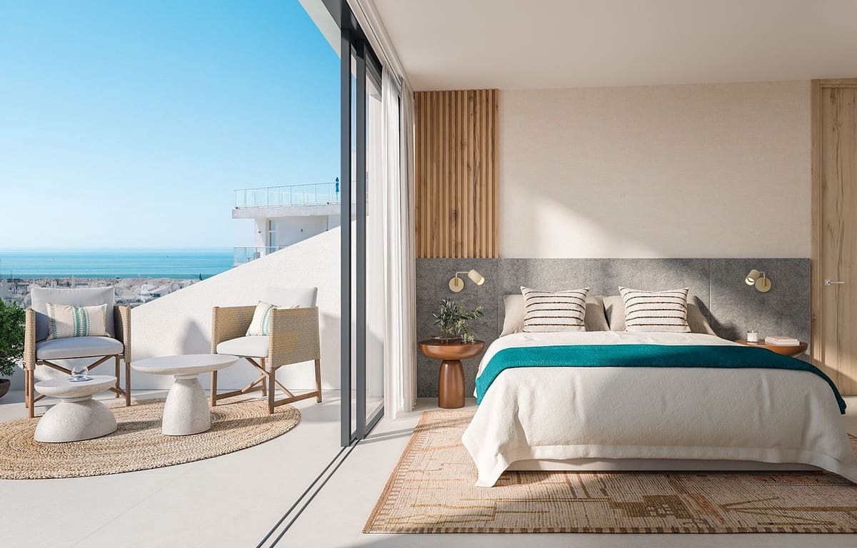 2 sypialnia Penthouse na sprzedaż w Benalmadena Costa z basenem garażem - 1 038 000 € (Ref: 7788718)