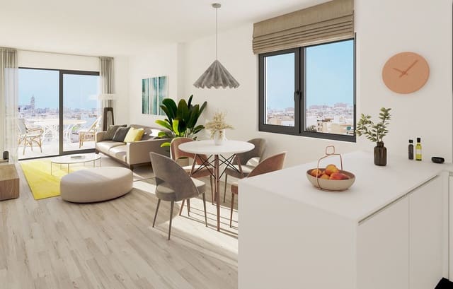 2 Zimmer Apartment zu verkaufen in Málaga Stadt mit Pool Garage - 528.000 € (Ref: 7801269)