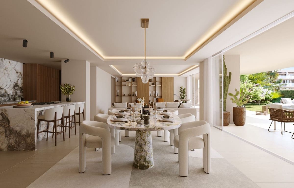 Apartamento de 4 habitaciones en Marbella en venta con piscina garaje - 5.125.000 € (Ref: 7829736)