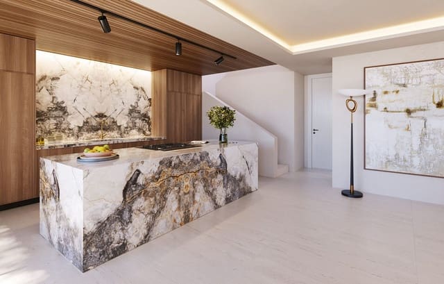 Apartamento de 4 habitaciones en Marbella en venta con piscina garaje - 5.125.000 € (Ref: 7829736)