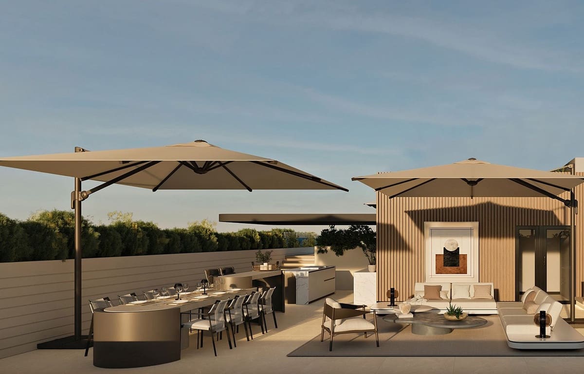 3 soverom Penthouse til salgs i Marbella med svømmebasseng garasje - € 5 060 000 (Ref: 7947341)