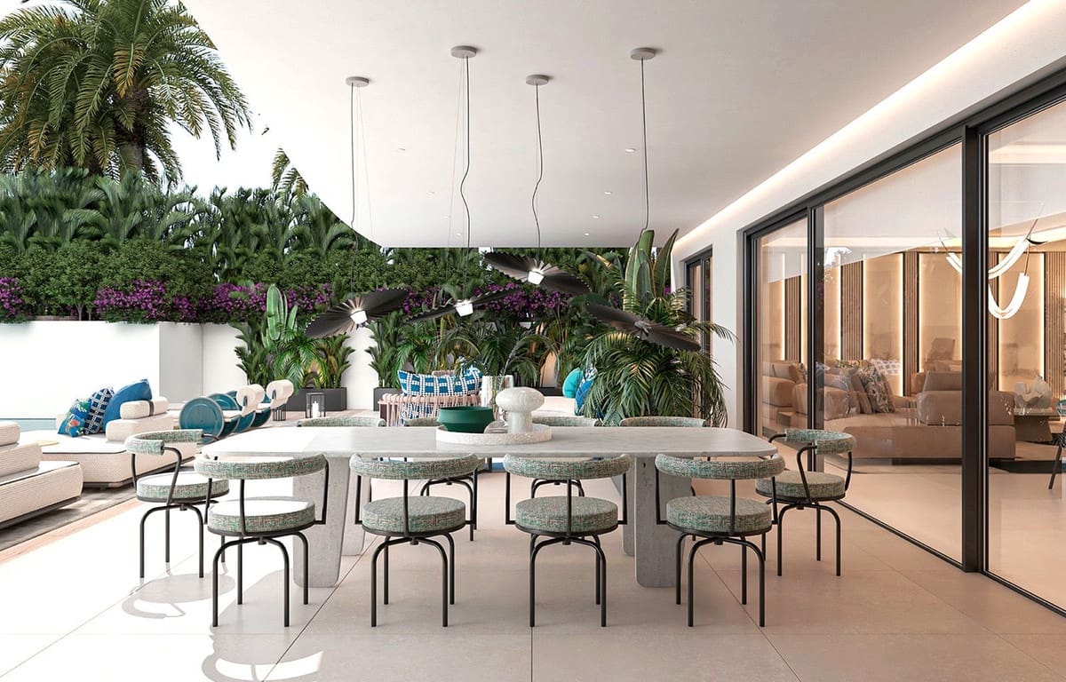 3 soverom Penthouse til salgs i Marbella med svømmebasseng garasje - € 5 060 000 (Ref: 7947341)