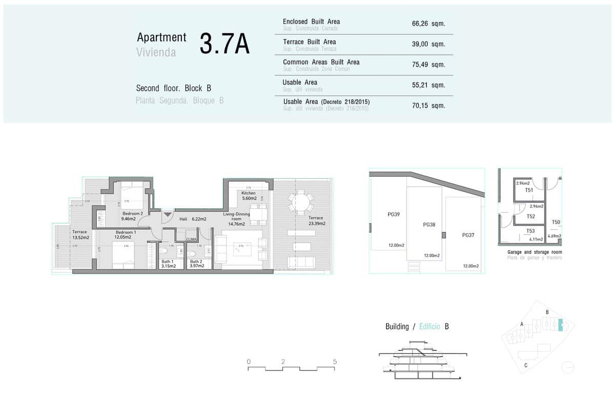 2 bedroom Penthouse for sale in Estepona with pool garage - € 570,000 (Ref: 7989860)