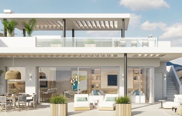 2 chambre Penthouse à vendre à La Mairena, Ojen avec piscine garage - 960 000 € (Ref: 8048219)
