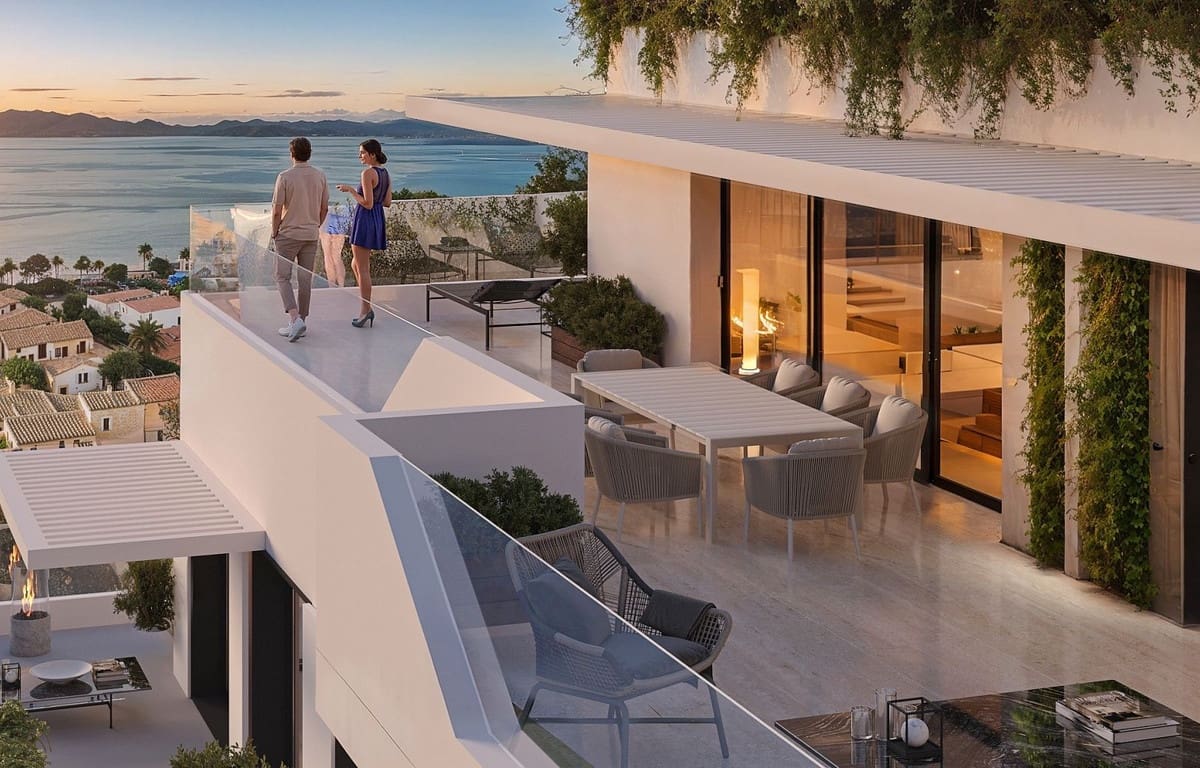 3 bedroom Penthouse for sale in Mijas Costa with pool garage - € 890,000 (Ref: 8060304)