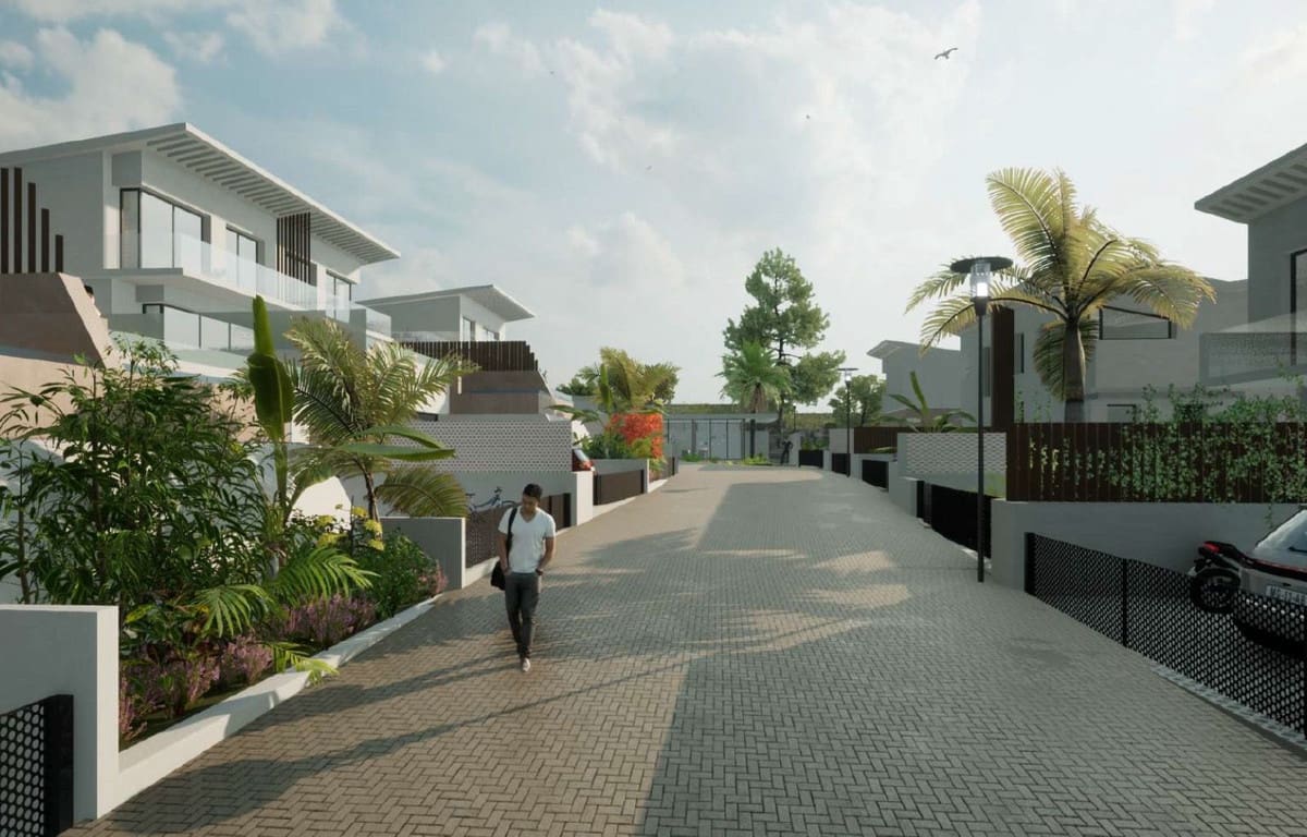 4 sypialnia Dom blizniak na sprzedaż w La Cala de Mijas z basenem garażem - 825 000 € (Ref: 8072560)