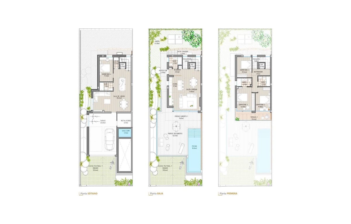 4 sypialnia Dom blizniak na sprzedaż w La Cala de Mijas z basenem garażem - 825 000 € (Ref: 8072560)