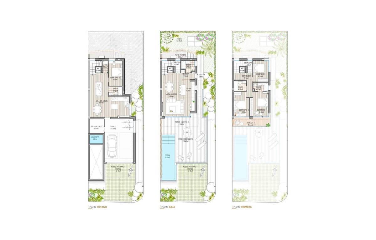 4 sypialnia Dom blizniak na sprzedaż w La Cala de Mijas z basenem garażem - 825 000 € (Ref: 8072560)