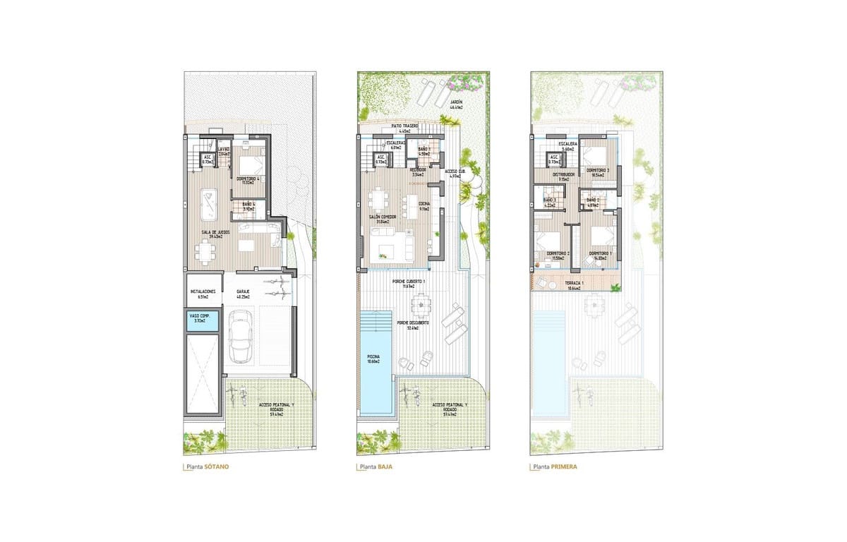 4 sypialnia Dom blizniak na sprzedaż w La Cala de Mijas z basenem garażem - 825 000 € (Ref: 8072560)