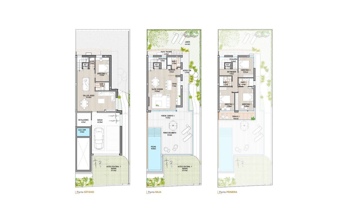 4 soveværelse Semi-Rækkehus til salg i La Cala de Mijas med swimmingpool garage - € 855.000 (Ref: 8072560)