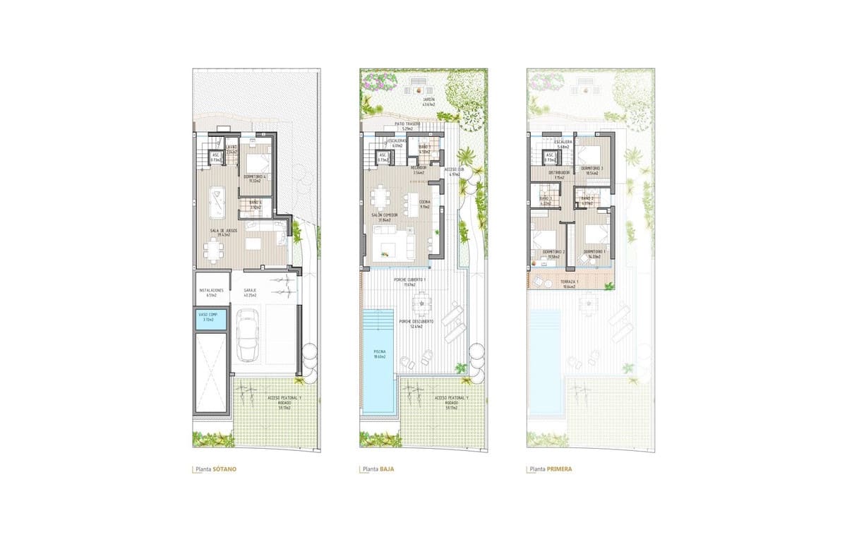 4 soveværelse Semi-Rækkehus til salg i La Cala de Mijas med swimmingpool garage - € 855.000 (Ref: 8072560)