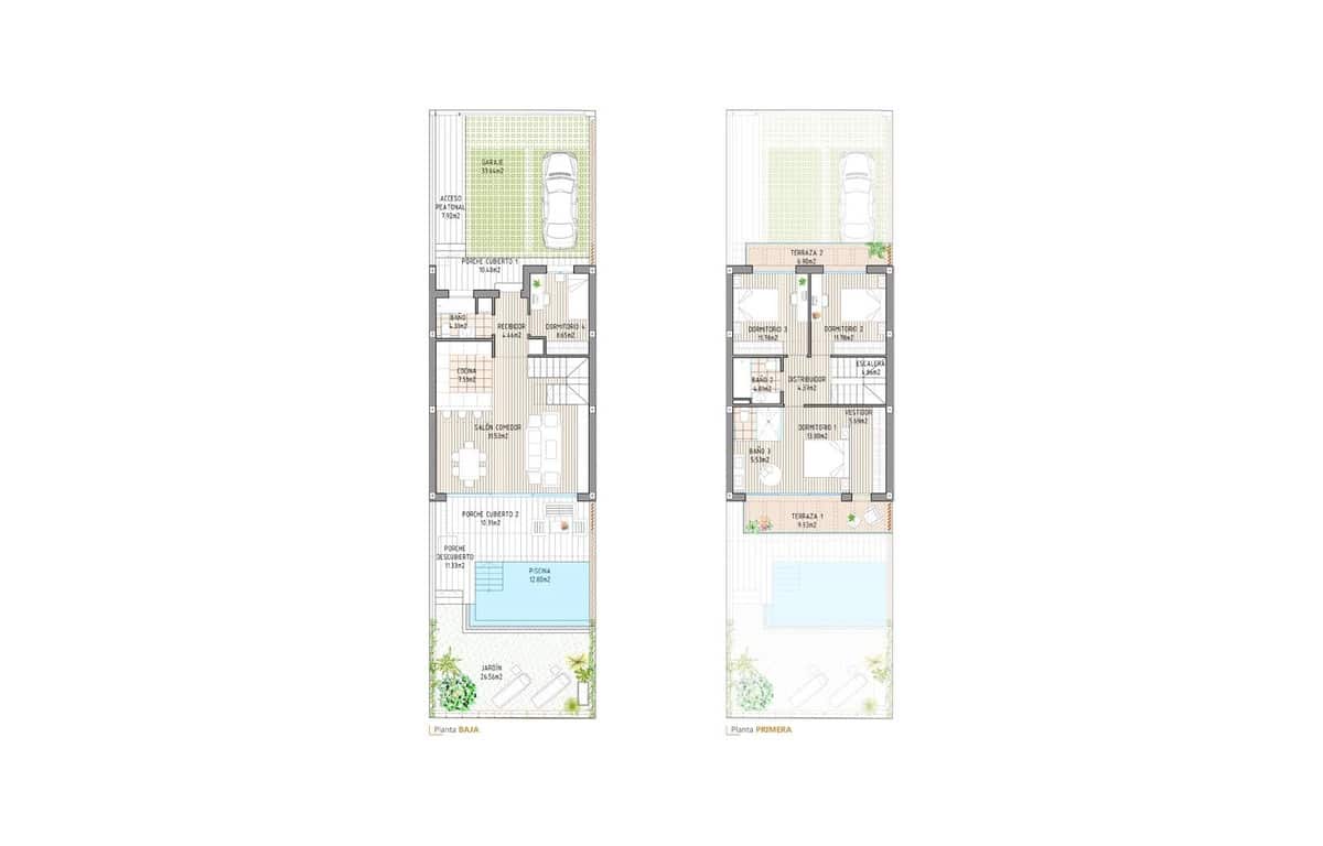 4 soveværelse Semi-Rækkehus til salg i La Cala de Mijas med swimmingpool garage - € 855.000 (Ref: 8072560)