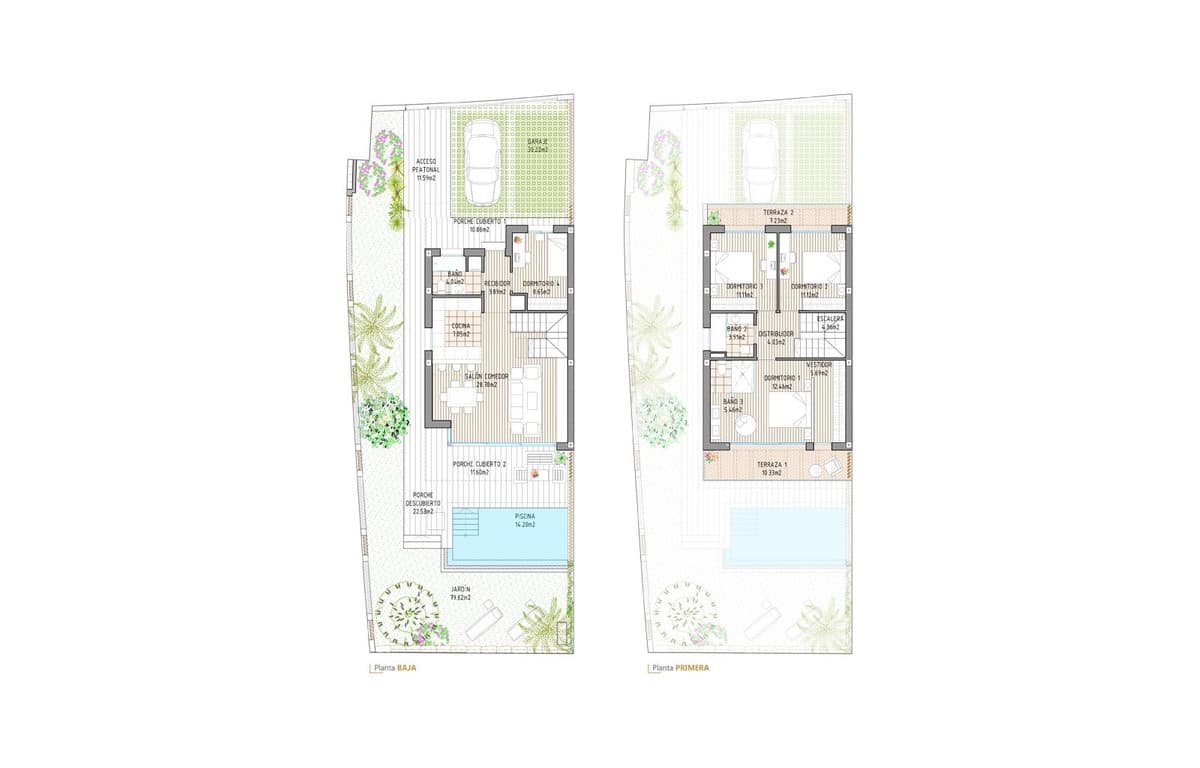 4 soveværelse Semi-Rækkehus til salg i La Cala de Mijas med swimmingpool garage - € 855.000 (Ref: 8072560)