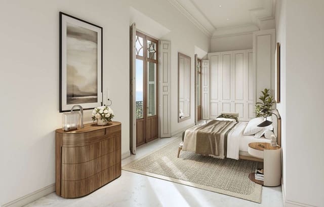 2 soveværelse Strandlejlighed til salg i La Malagueta, Málaga by med swimmingpool garage - € 895.000 (Ref: 8072561)