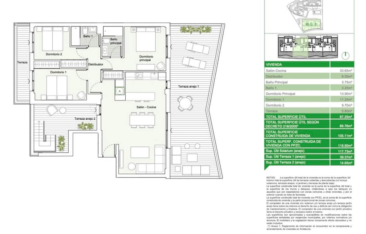 3 Zimmer Apartment zu verkaufen in Estepona mit Pool Garage - 710.000 € (Ref: 8107862)