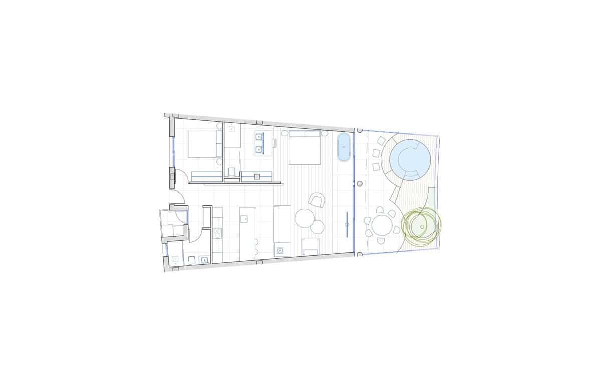 2 soveværelse Penthouse til salg i Benalmadena med swimmingpool garage - € 1.190.000 (Ref: 8113806)