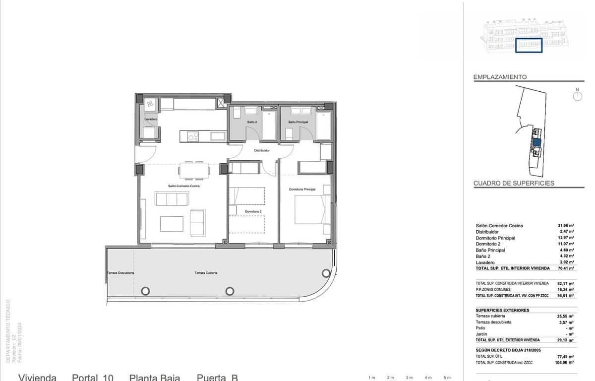 2 soverom Penthouse til salgs i Los Monteros med svømmebasseng garasje - € 645 000 (Ref: 8116770)