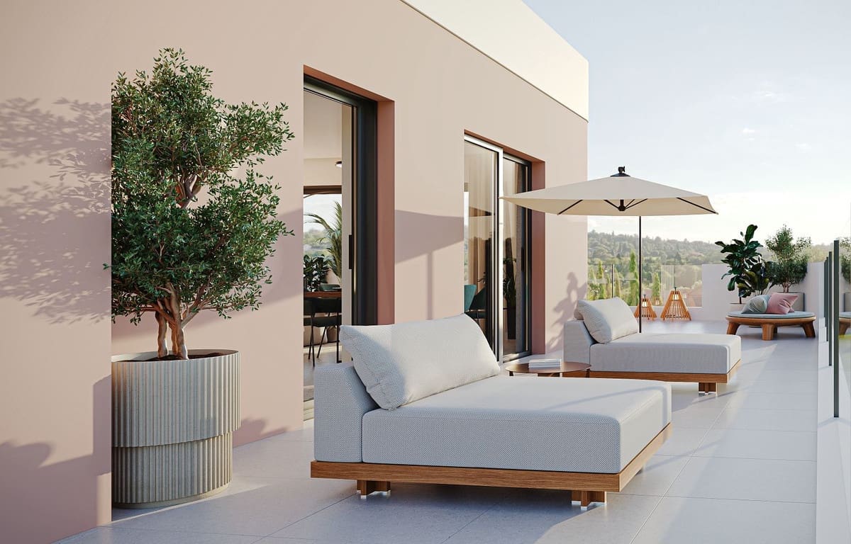 2 soverom Penthouse til salgs i Los Monteros med svømmebasseng garasje - € 645 000 (Ref: 8116770)