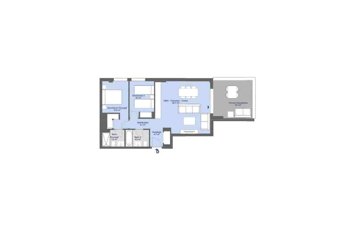 2 bedroom Apartment for sale in Estepona with pool garage - € 405,000 (Ref: 8123481)