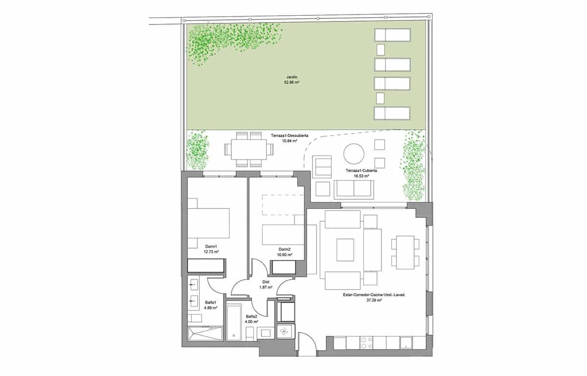 2 makuuhuone Huoneisto myytävänä paikassa Torremolinos mukana uima-altaan 
autotalli - 563 000 € (Ref: 8182310)