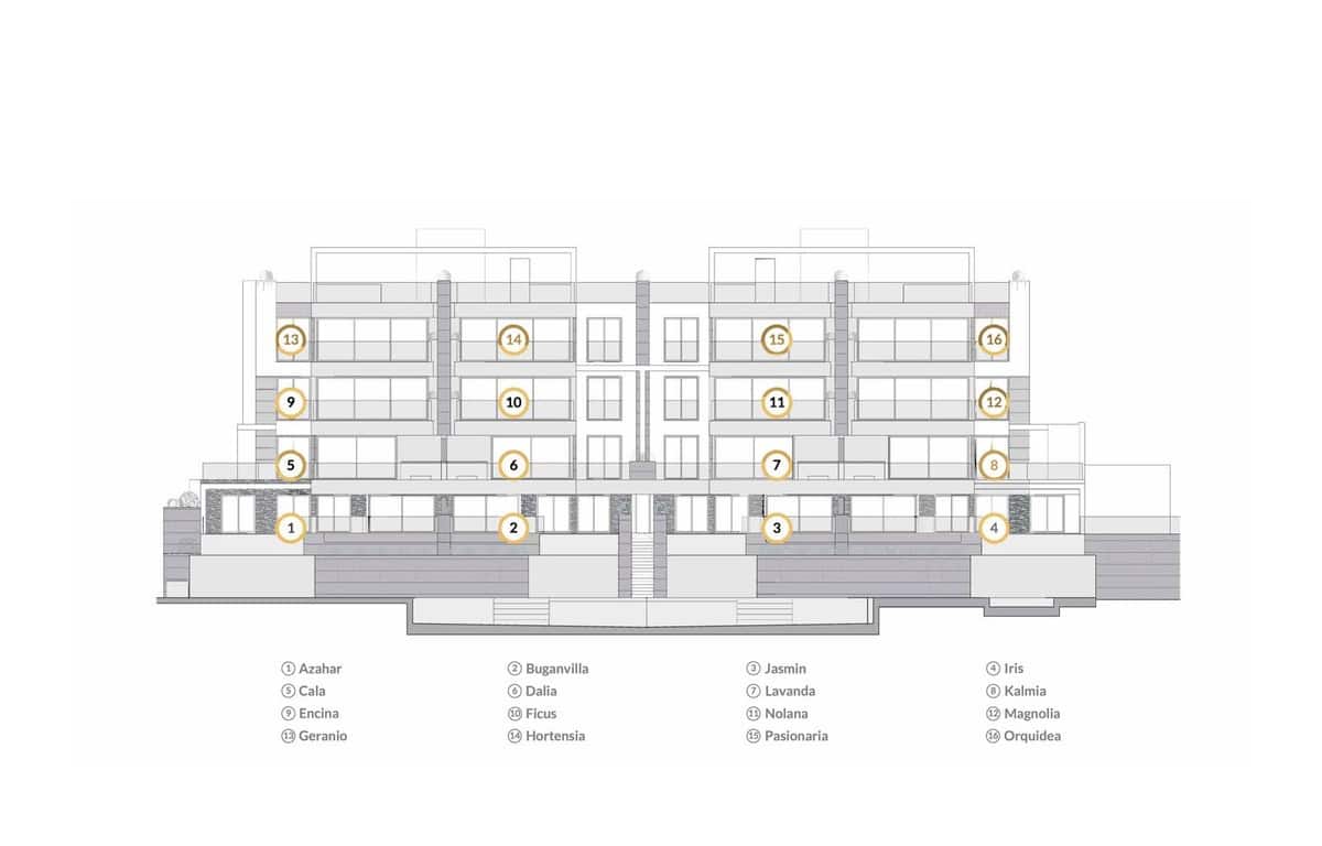 2 soveværelse Penthouse til salg i La Cala Hills med swimmingpool garage - € 915.000 (Ref: 8190827)