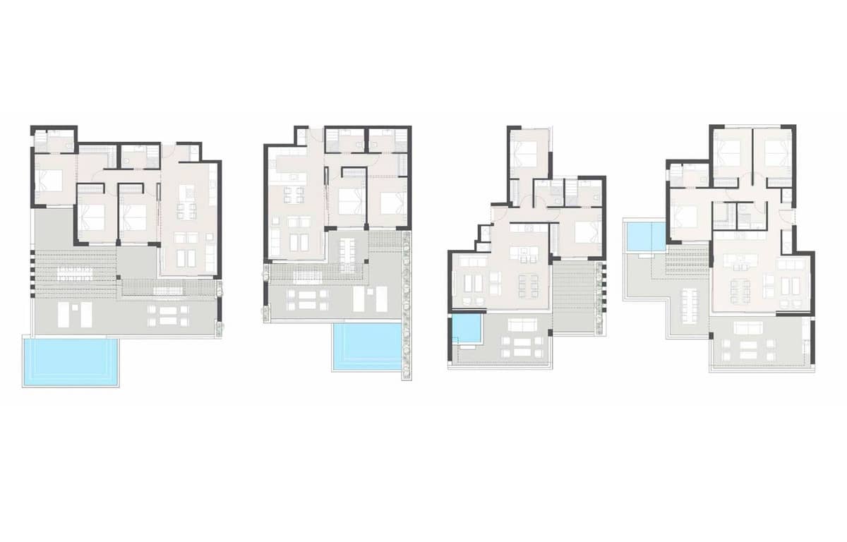 2 Zimmer Penthouse zu verkaufen in La Cala Hills mit Pool Garage - 915.000 € (Ref: 8190827)