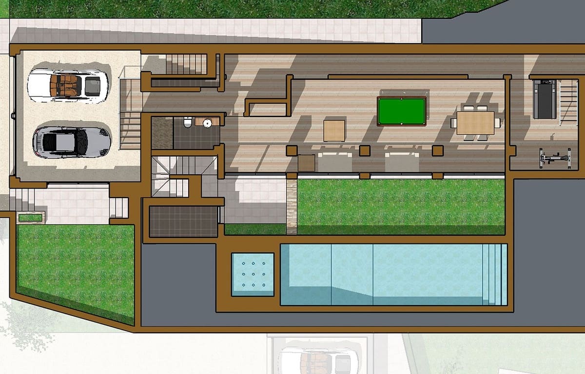 5 bedroom Villa for sale in El Chaparral with pool garage - € 2,548,000 (Ref: 8243695)