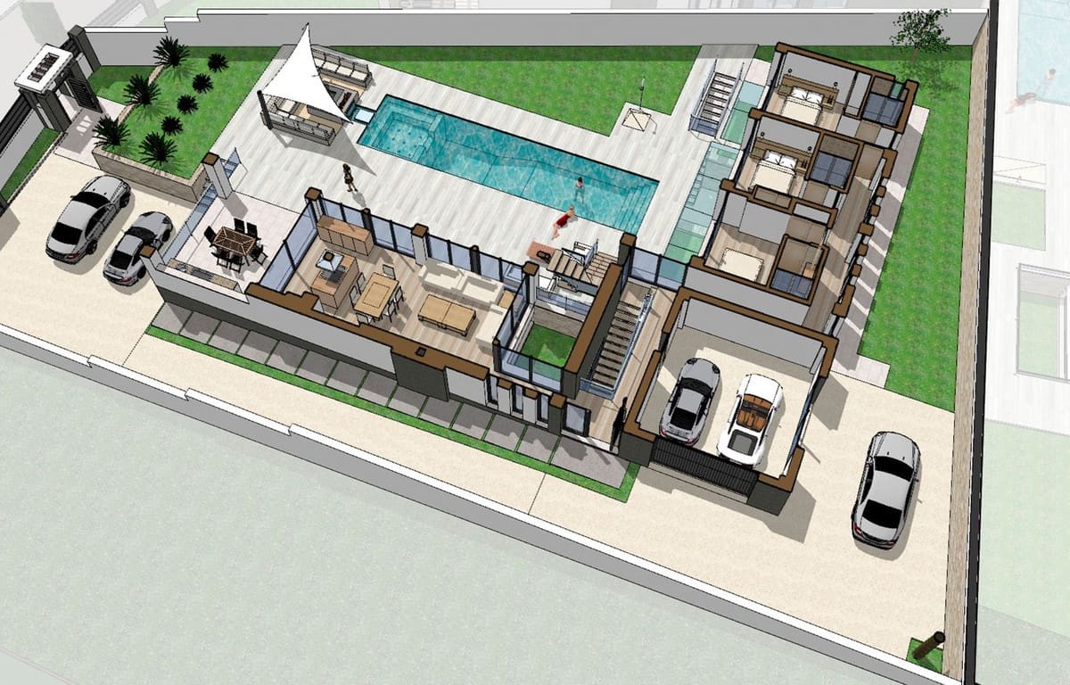 5 bedroom Villa for sale in El Chaparral with pool garage - € 2,548,000 (Ref: 8243695)