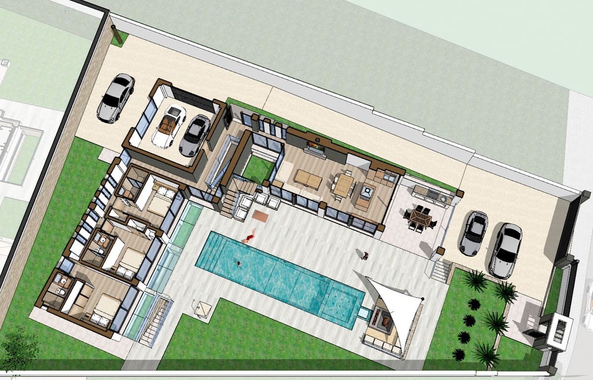 5 slaapkamer Villa te koop in El Chaparral met zwembad garage - € 2.548.000 (Ref: 8243695)